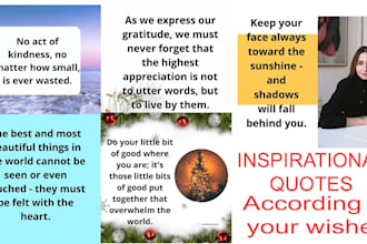 design inspirational quotes for posts on facebook twitter instagram linkedin