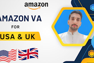 be your amazon VA for private label and white label for USA and UK