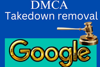 remove leaked contents from google and bing under dmca