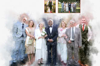 add people, add person to family photo, add deceased loved one
