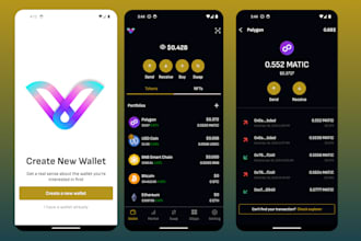develop crypto wallet app, decentralized crypto wallet app, blockchain system