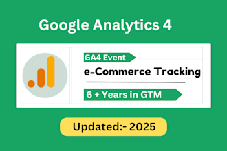google analytics 4, ga4 ecommerce tracking with GTM