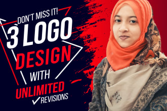 make unique typography lettermark text wordmark logo design in 12 hours