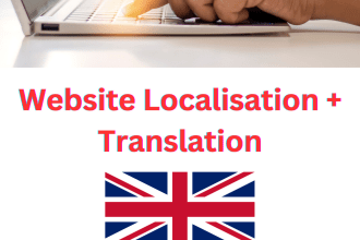 translate and localize websites from french, italian to english