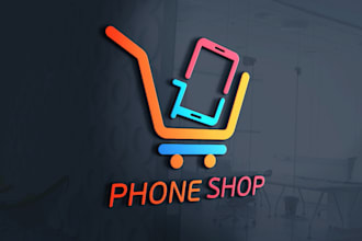 create best quality computer, laptop, phone logo with express delivery