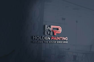create best quality home painting, remodeling, roofing, handyman logo