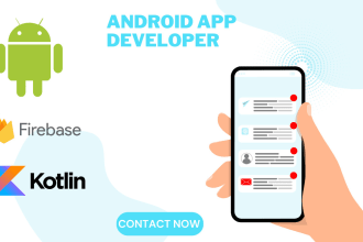 develop android app as a android app developer
