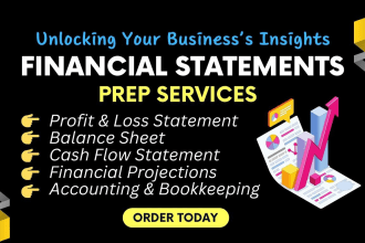 professionally prepare your financial statements