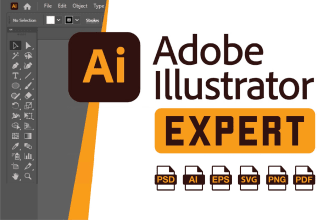 edit any adobe illustrator work with fast delivery