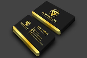 do modern minimalist and luxury business card design