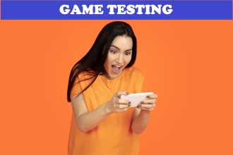 professionally test and review your game or app