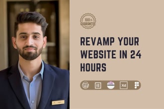 duplicate, revamp, modify or redesign wordpress website