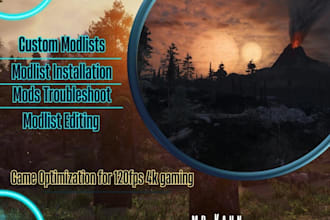 be your mod and troubleshoot expert for any games like skyrim,fallout4,cp2077