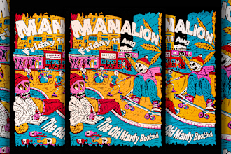 design your skateboard music band gig poster illustration