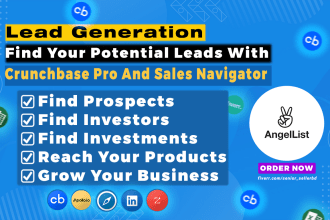 provide angel investors, seed , venture capital, and private investors leads