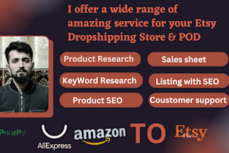 do etsy drop shipping and pod