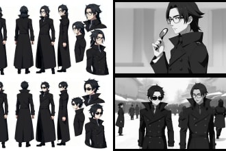 create a comic or manga with consistent characters using ai