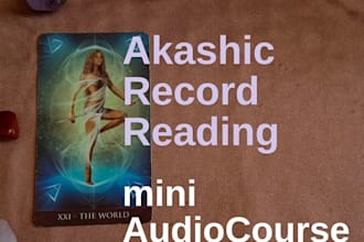 deliver an amazing akashic record reading audiocourse