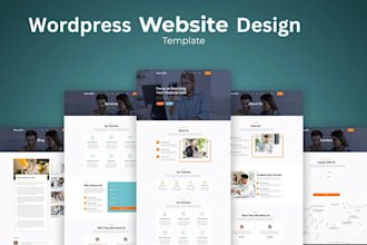 create wordpress website design on hostinger, bluehost, godaddy, hostgator ionos