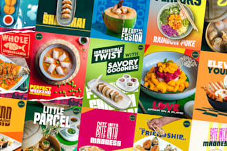 design social media post and creative ads