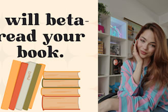be your book editor