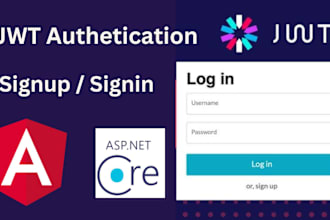 do jwt authentication signup signin in asp dot net core web application