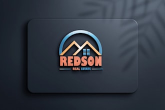 create best quality gym, fitness, real estate, realtor, construction logo