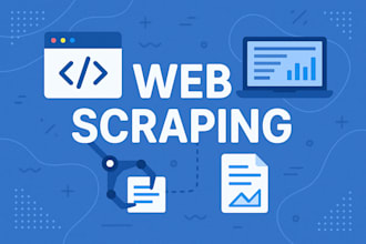 write python web scraper script for you