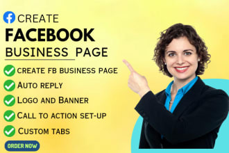 create professional facebook business page