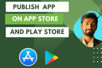 upload or publish your flutter app on app store and play store