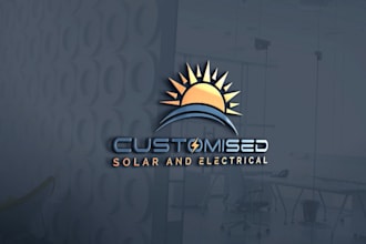 create a best quality solar energy, panel, green energy, eco, electricity logo