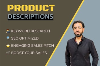 write a SEO optimized product description that will boost your conversion rates