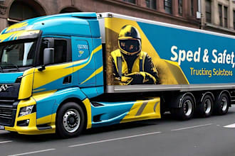 design professional box truck, semi truck, craven wrap