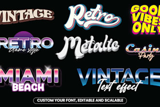create awesome 3d typography and text effects