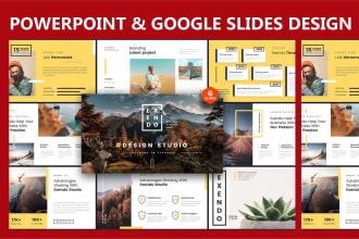 design exceptional powerpoint and google slides presentation
