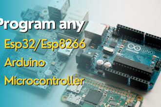 arduino, esp8266, esp32, raspberrypi, program and projects