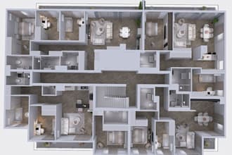 do interior,exterior 3d renderings and design for your space