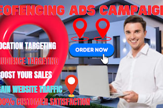 setup geofencing ads campaign to target your business location 14k audience