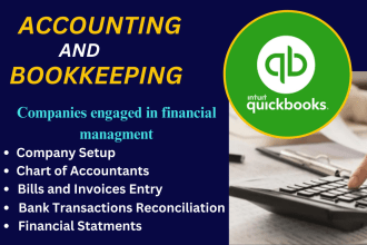 do accounting and bookkeeping in quickbooks online