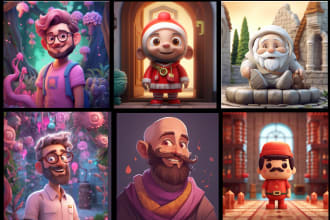 create stunning disney style cartoon art and avatars using ai