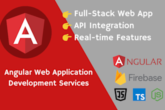 provide angular web application development services