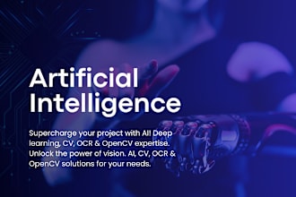 deep learning, computer vision, artificial intelligence, ocr and opencv
