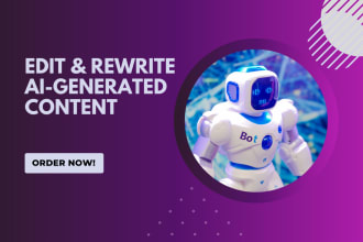 edit and rewrite ai generated content