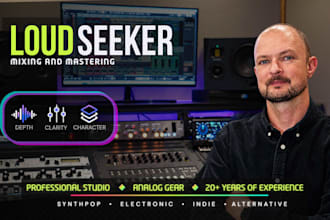 mix and master your synthpop, darkwave or alternative song