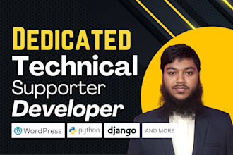 be your dedicated technical support for websites, web apps, and mobile apps