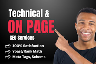 do wordpress website on page SEO and technical optimization service