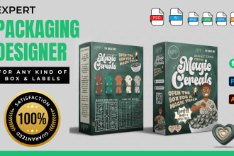 do customize apparel or cereal packaging box