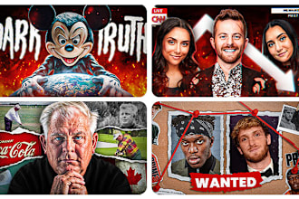 design an attractive youtube thumbnail