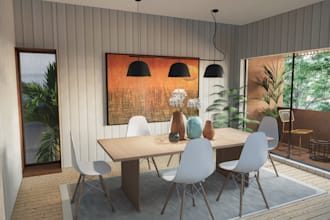 do precise virtual staging and renovation of interior spaces