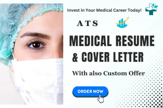 revamp medical, healthcare, and nursing resume for you